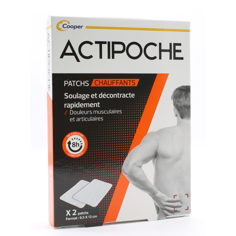 ActiPoche Patchs Chauffants 9,5X13cm X2 ActiPoche Patchs Chauffants 9,5X13cm X2