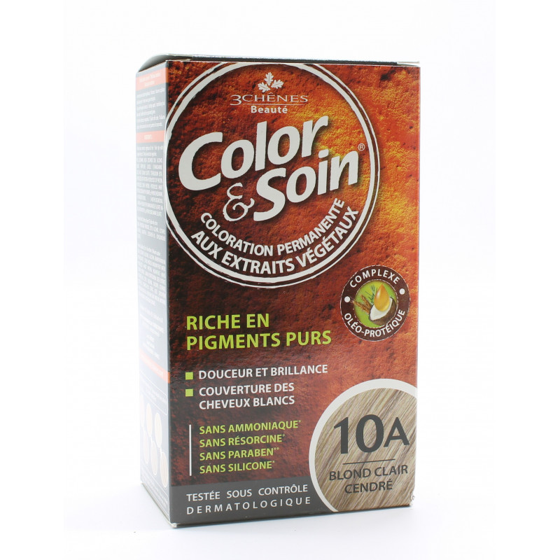 3 Chênes Color&Soin Coloration Permanente 10A Blond Clair Cendré