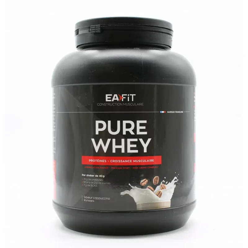 EaFit Pure Whey Saveur Cappuccino 750g