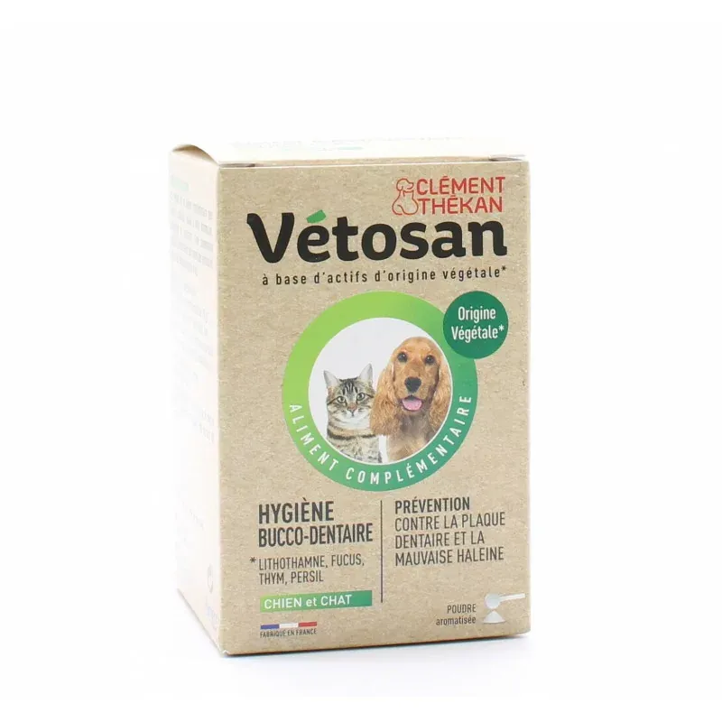 Vétosan Hygiène Bucco-dentaire Chien et Chat 60g