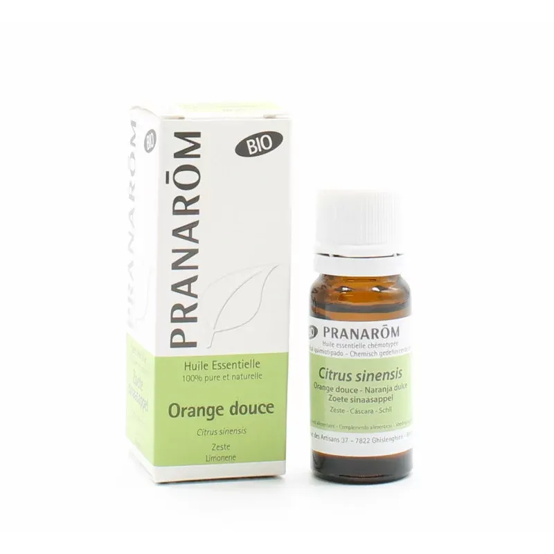 Pranarôm Bio Huile Essentielle Orange Douce 10ml - Univers Pharmacie