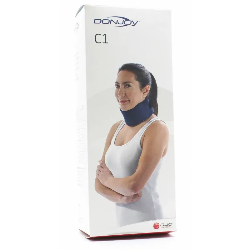 Donjoy Collier Cervical C1 Taille 5 Bleu H9,5cm