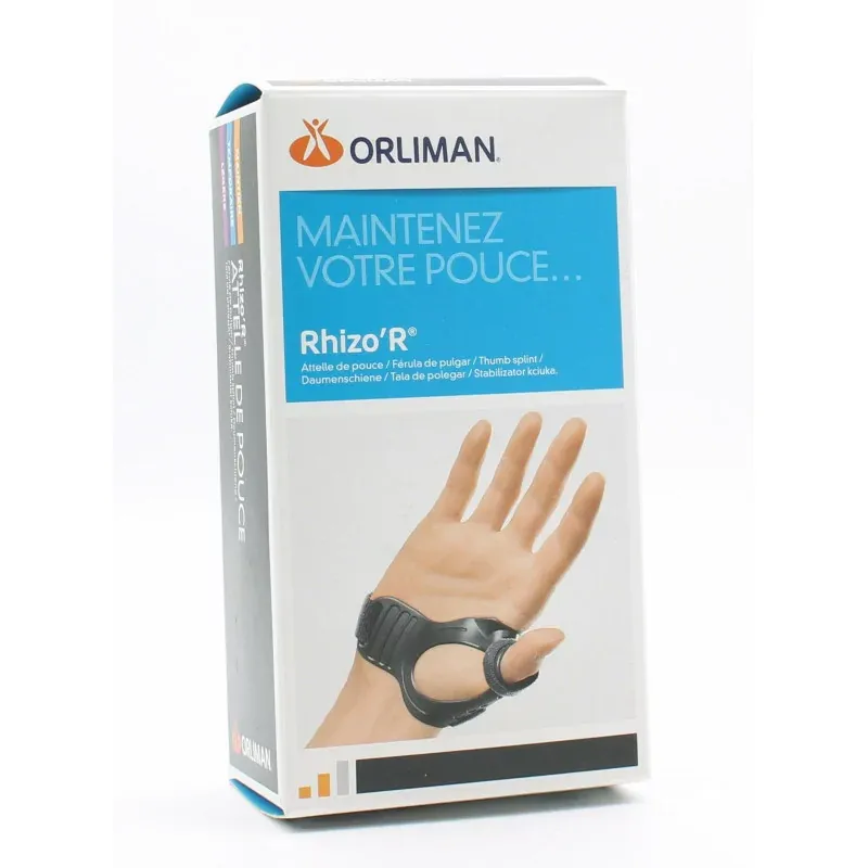 Orliman Rhizo'R Attelle de Pouce Droit Taille 3