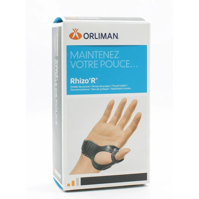 Orliman Rhizo'R Attelle de Pouce Gauche Taille 3