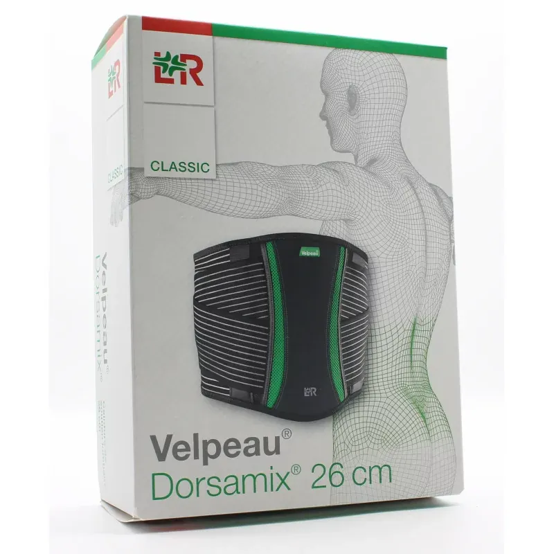 L&R Velpeau Dorsamix Ceinture Lombaire Taille 1 H26cm