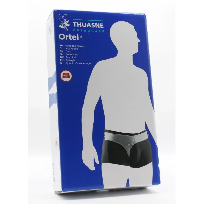 Thuasne Ortel Bandage Herniaire Unilatéral Taille 4