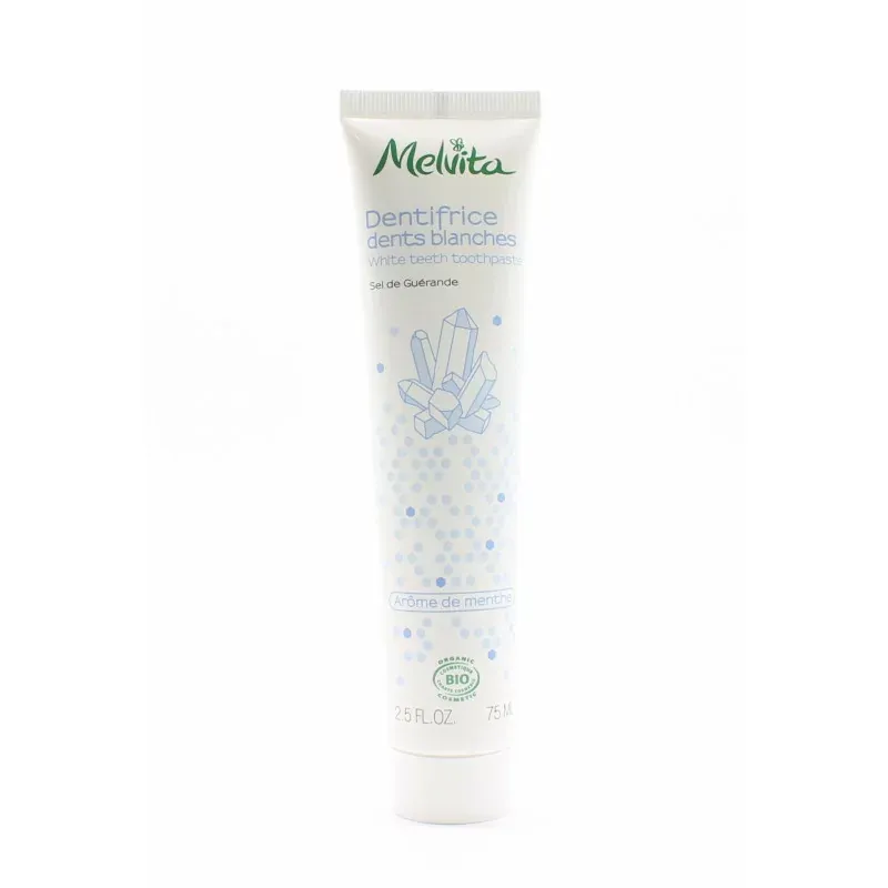 Melvita Dents Blanche Arôme Menthe Bio 75ml