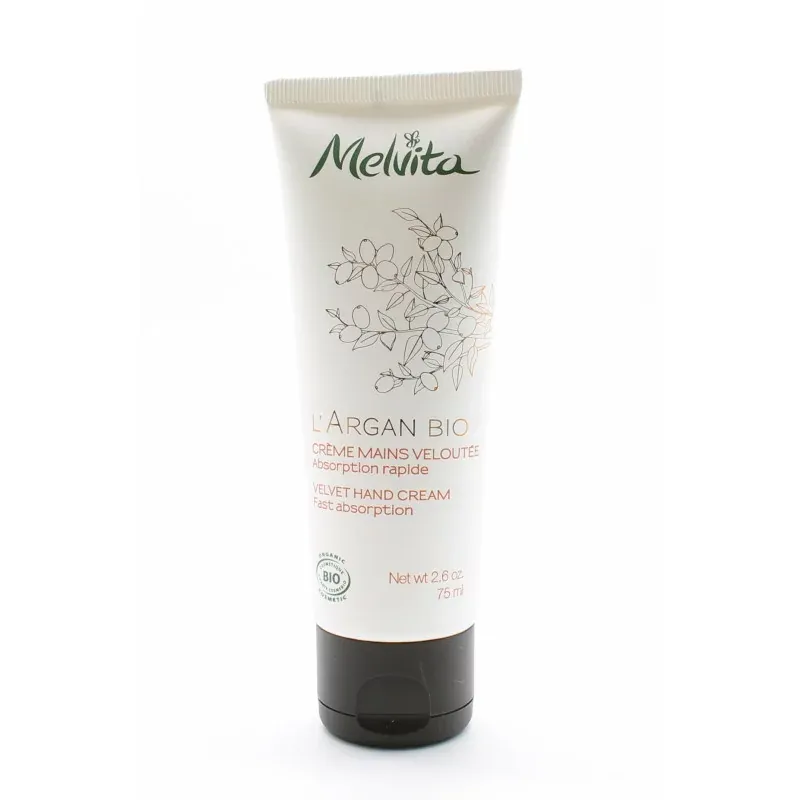 Melvita L'Argan Bio Crème Mains Veloutée 75ml
