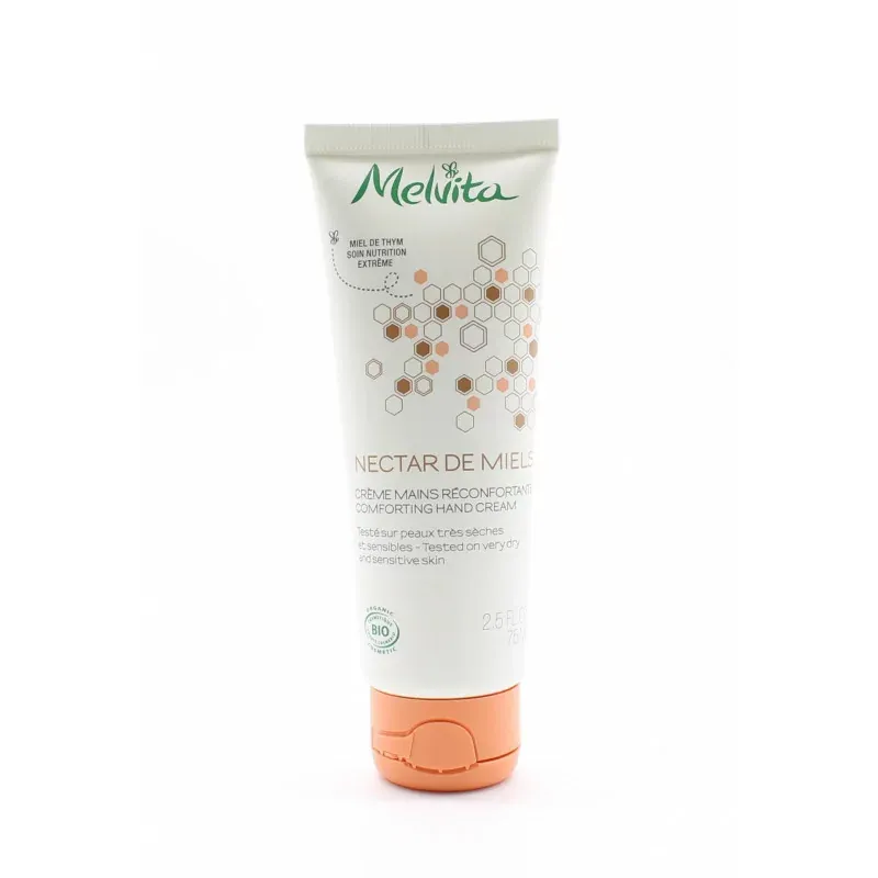 Melvita Nectar de Miels Crème Mains Réconfortante 75ml