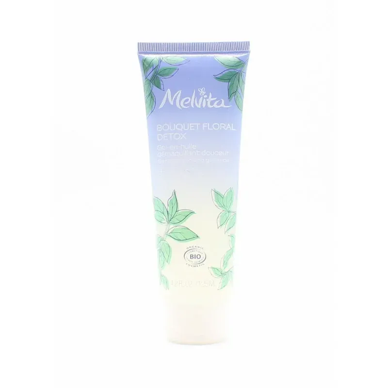 Melvita Bouquet Floral Detox Gel-en-huile Démaquillant Douceur 125ml