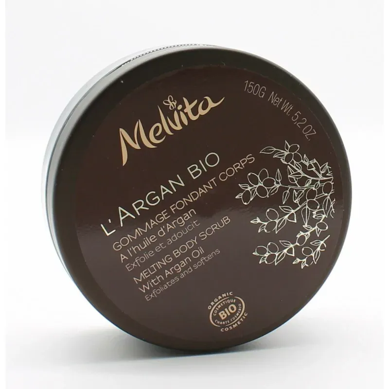 Melvita L'Argan Bio Gommage Fondant Corps 150g