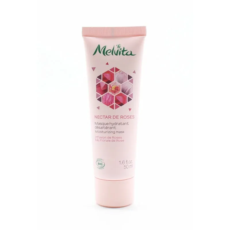 Melvita Nectar de Roses Masque Hydratant Désaltérant 50ml