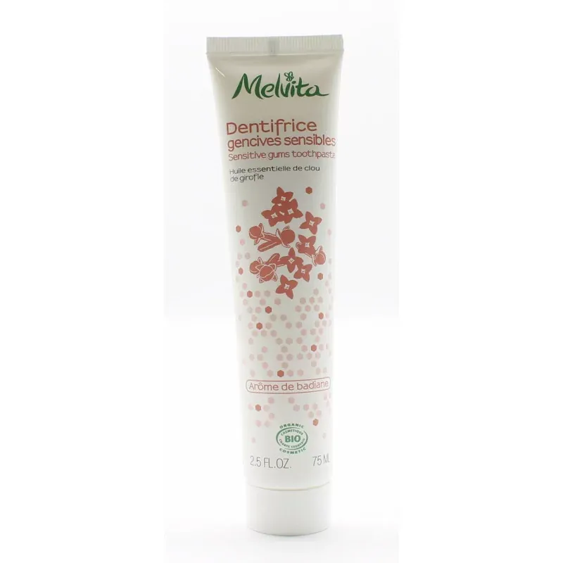 Melvita Dentifrice Gencives Sensibles Bio 75ml