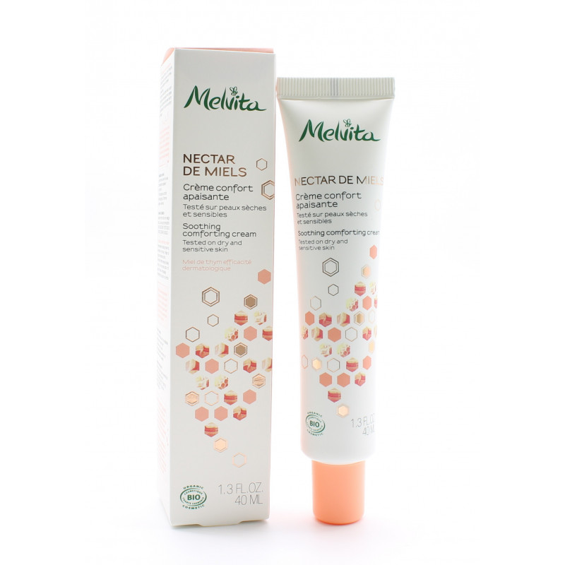 Melvita Nectar de Miels Crème Confort Apaisante 40ml Melvita Nectar de Miels Crème Confort Apaisante 40ml