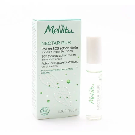 Melvita Nectar Pur Roll-on SOS Action Ciblée 5ml