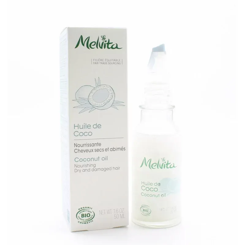 Melvita Huile de Coco Bio 50ml