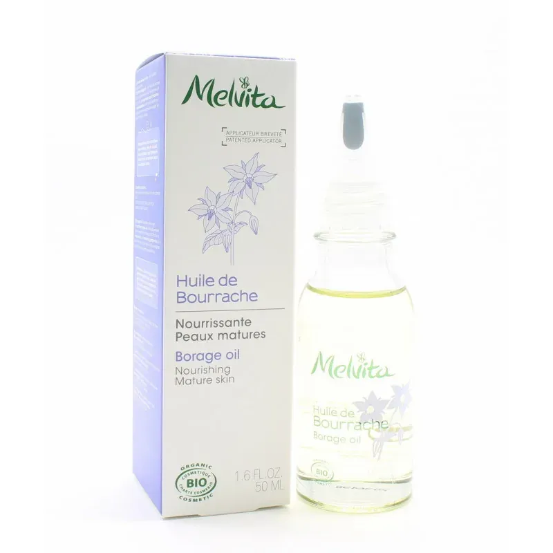 Melvita Huile de Bourrache Bio 50ml
