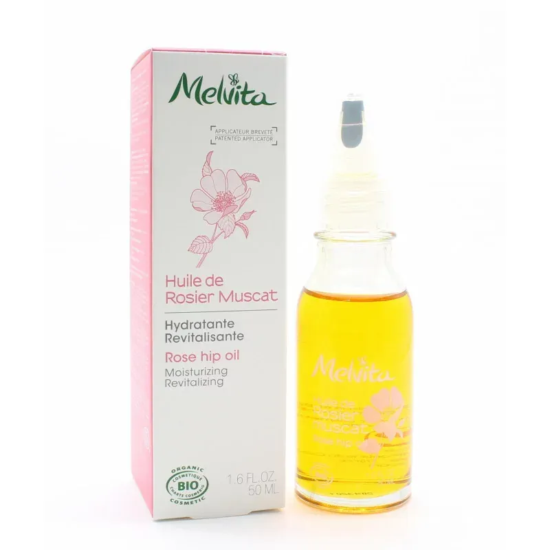 Melvita Huile de Rosier Muscat Bio 50ml