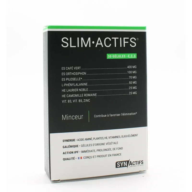 SynActifs SlimActifs 30 gélules SynActifs SlimActifs 30 gélules