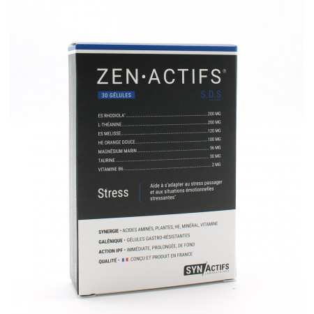 SynActifs ZenActifs 30 gélules