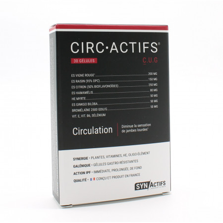 SynActifs CircActifs 30 gélules - Univers Pharmacie