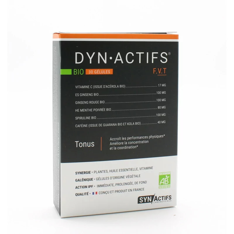 SynActifs DynActifs Bio 30 gélules