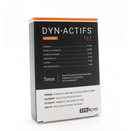 DynActifs F.V.T Tonus 30 gélules