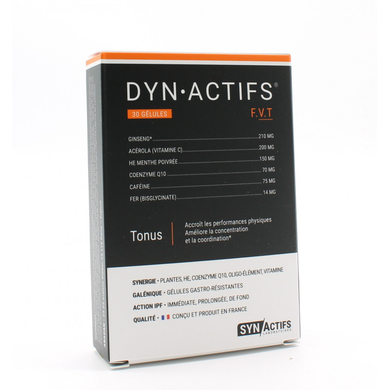 DynActifs F.V.T Tonus 30 gélules