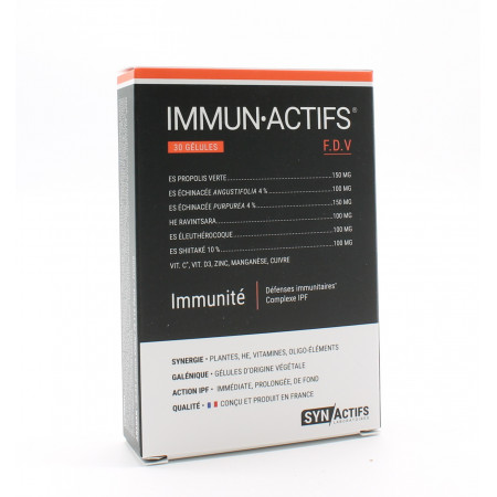 SynActifs ImmunActifs 30 gélules