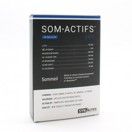 SynActifs SomActifs 30 gélules