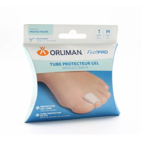Orliman FeetPad Tube Protecteur Gel Orteils et Doigts Taille M