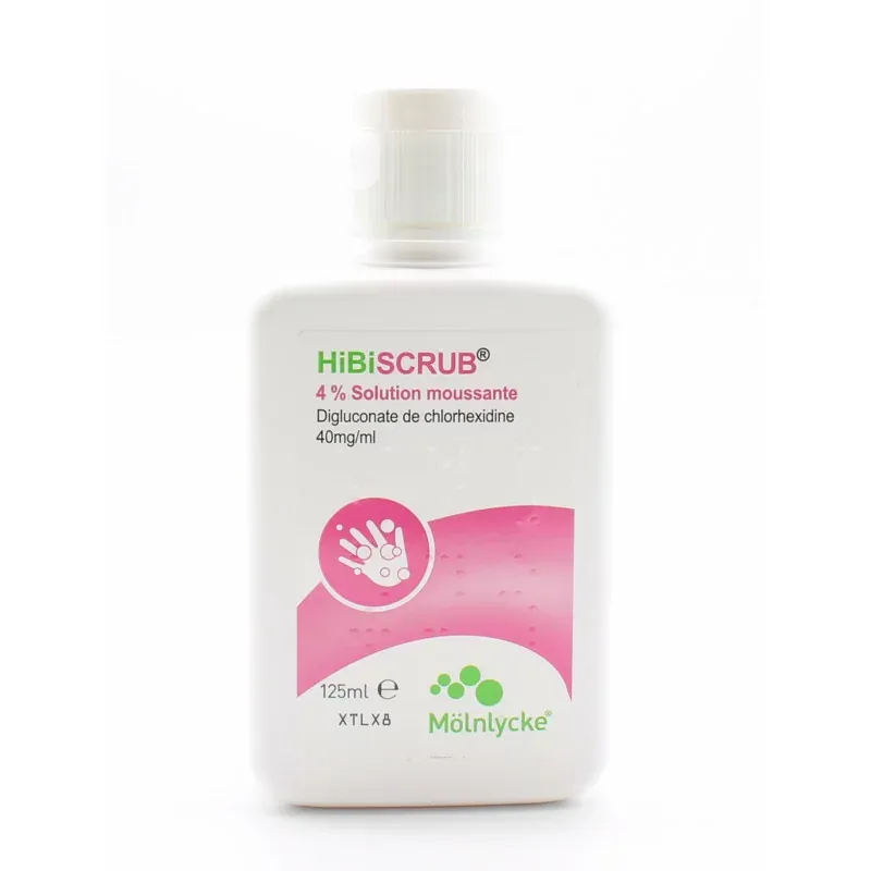 Mölnlycke HiBiScrub 4% Solution Moussante 125ml