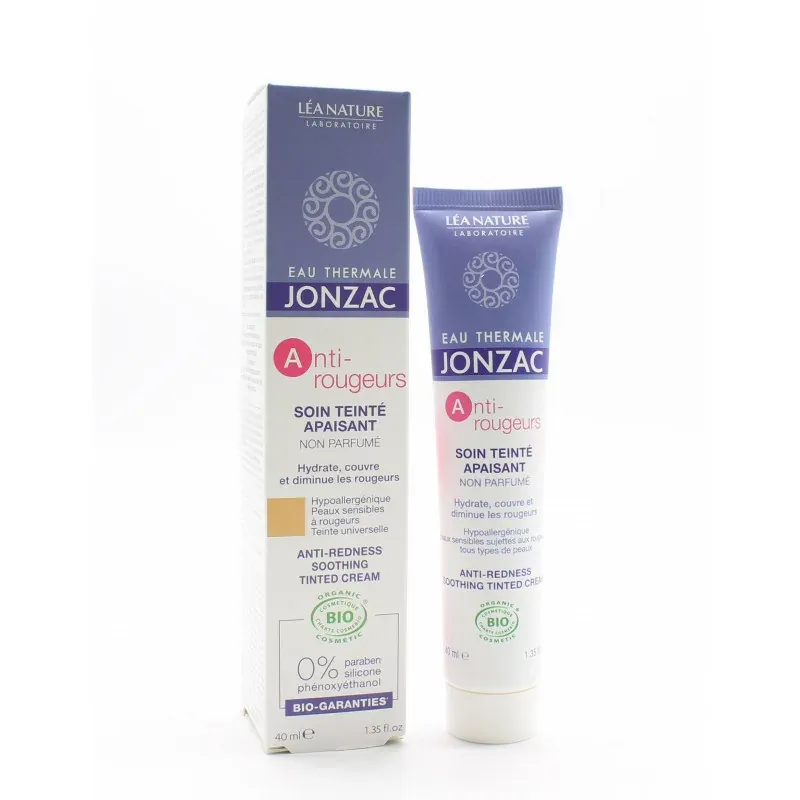 Jonzac Anti-rougeurs Soin Teinté Apaisant 40ml
