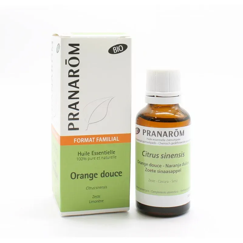 Pranarôm Huile Essentielle Orange Douce Bio 30ml