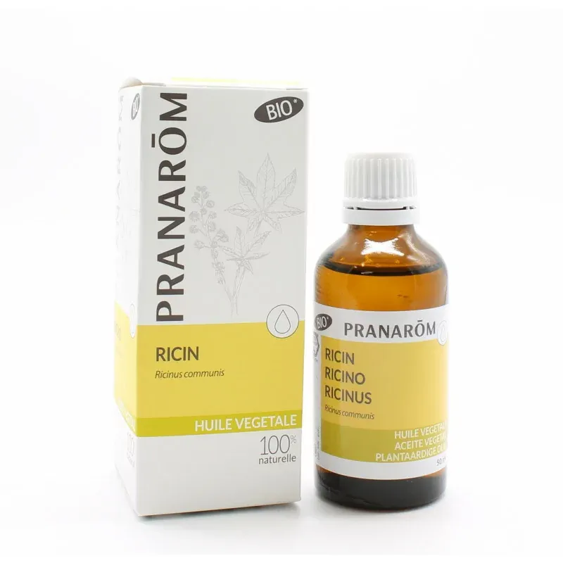 Pranarom Huile Végétale de Ricin 50ml