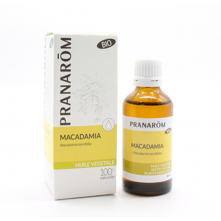 Pranarôm Huile Végétale Bio Macadamia 50ml