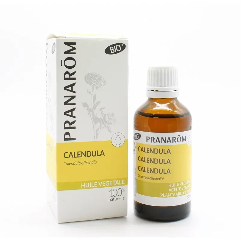 Pranarôm Huile Végétale Calendula Bio 50ml