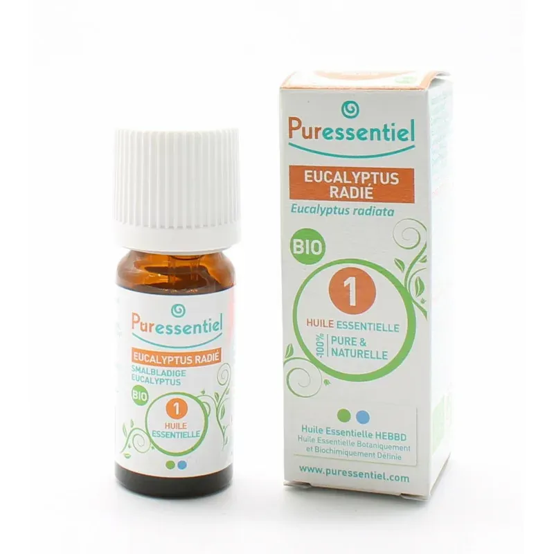 Puressentiel Huile Essentielle Eucalyptus Radié Bio 10ml - Univers Pharmacie
