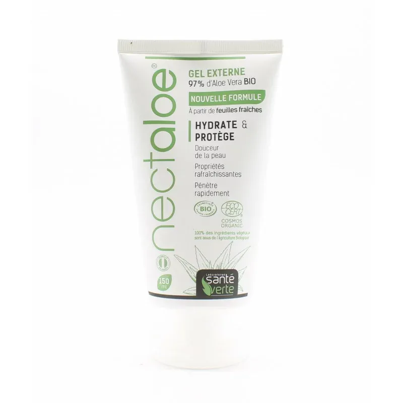Santé Verte Nectaloe Gel Externe Aloe Vera 150ml - Univers Pharmacie