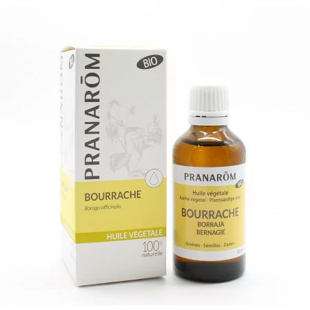 Pranarôm Bio Huile Végétale Bourrache 50ml