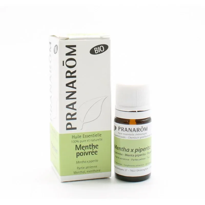 Pranarom Huile Essentielle Bio Menthe Poivrée 5ml