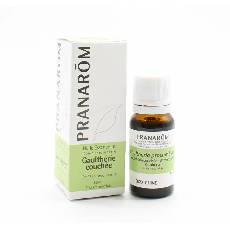 Pranarôm Huile Essentielle Gaulthérie Couchée 10ml - Univers Pharmacie