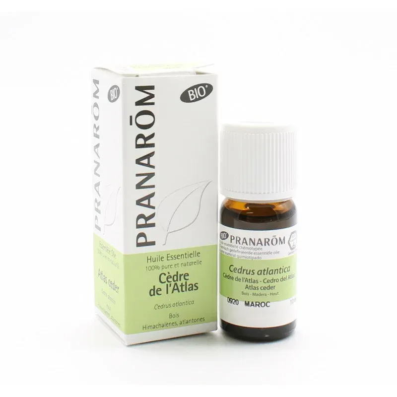 PRANAROM HUILE ESSENTIELLE CEDRE DE L'ATLAS BIO 10 ml