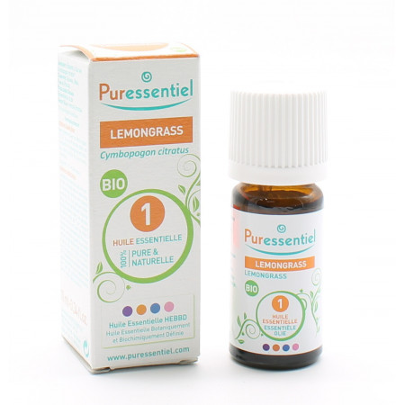Puressentiel Huile Essentielle Lemongrass Bio 10ml - Univers Pharmacie