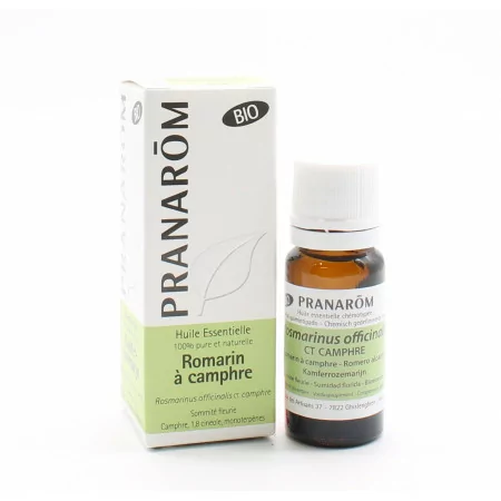 Pranarôm Huile Essentielle Romarin à Camphre Bio 10ml - Univers Pharmacie