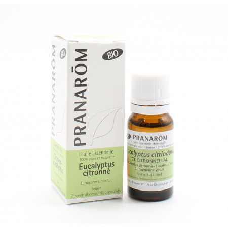 Pranarom Huile Essentielle Bio Eucalyptus Citronné 10ml