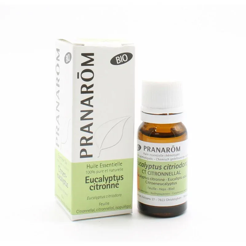 Pranarom Huile Essentielle Bio Eucalyptus Citronné 10ml