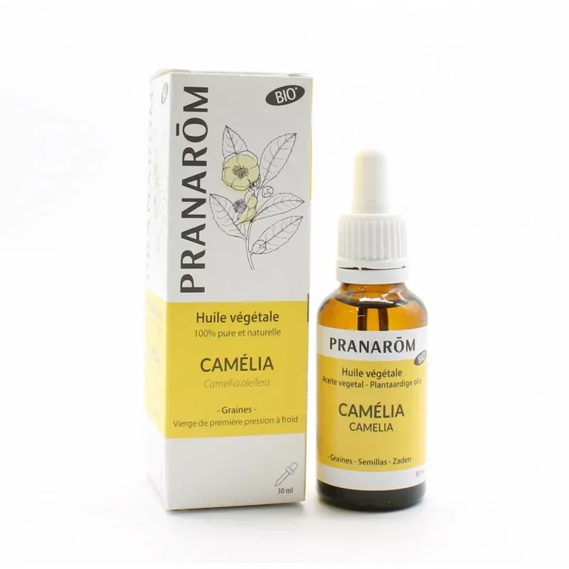 Pranarôm Huile Végétale Bio Camélia 30ml