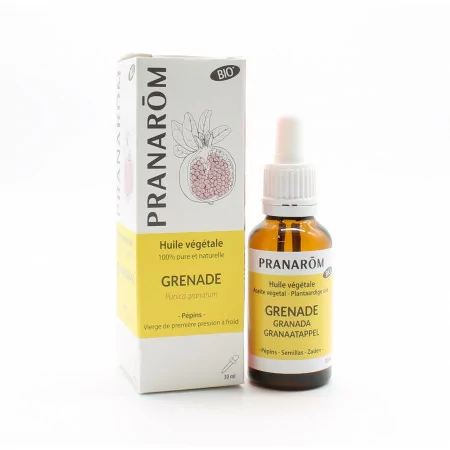 Pranarôm Huile Végétale Bio Grenade 30ml