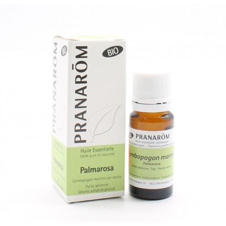 Pranarôm Huile Essentielle Palmarosa Bio 10ml - Univers Pharmacie